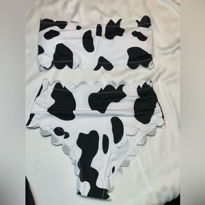 NEW cow print bikini